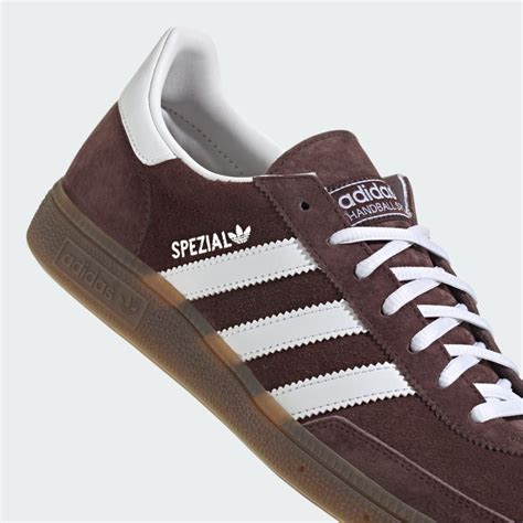 adidas spezial braun hellblau|Adidas brown handball shoes.